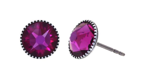 Dark Rose - Black Jack Ohrstecker
